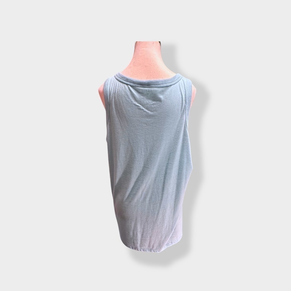 🆕 NWT Women’s 0 Torrid Sky Blue Signature Girlfriend V Neck Tank Top 0 L 12 - Picture 5 of 8